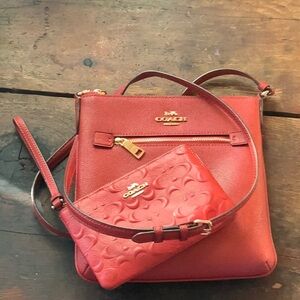 Coach purse & clutch